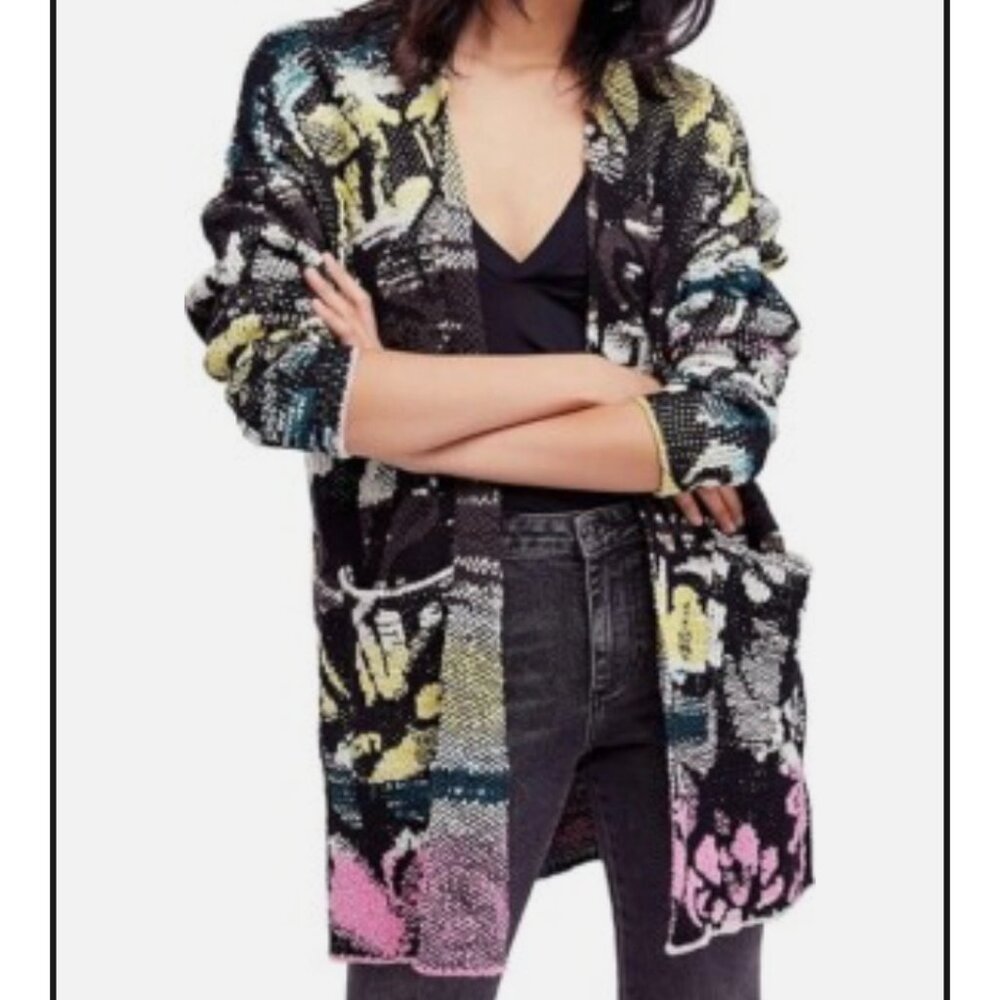 Free People Cardigan, size Medium - Picture 3 of 5
